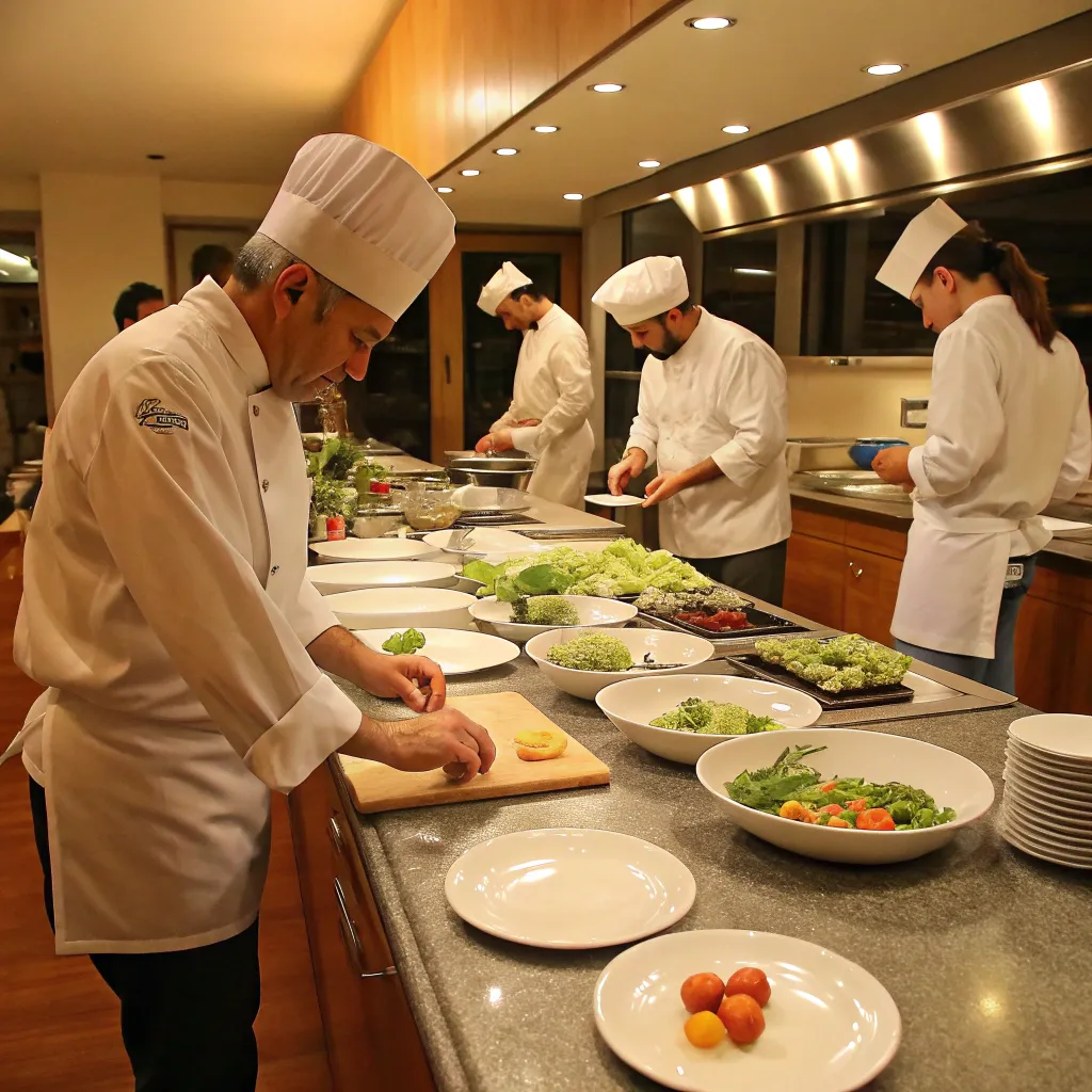 Gourmet Dinner Cooking Class